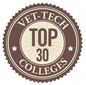 Top vet-tech colleges badge